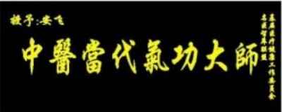 中医传国脉 岐伯济天下 中医当代气功大师中华乾坤悟性秘功创始人---安飞